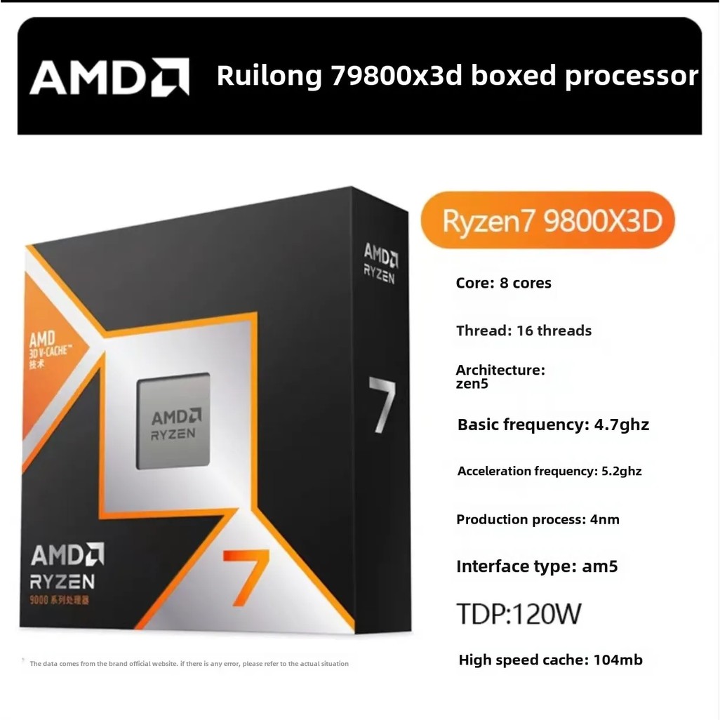 Now AMD Ryzen5 5600 Ryzen 7 5700X3D 9600X High-Performance CPUs 3.4GHz 8-core AM4 processor 16