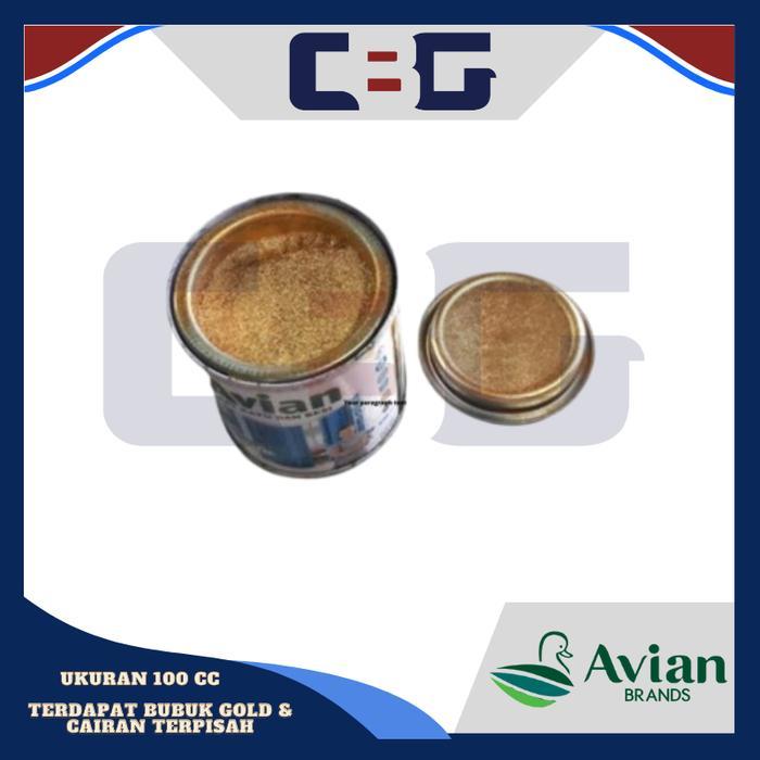 CAT BESI AVIAN GOLD METALIC