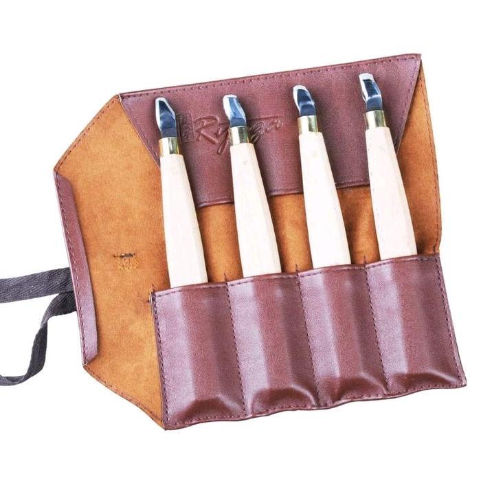 Bersama_Kitaa Alat Bonsai, Ryuga Carving Tools, Alat Ukir Ryuga, Pt-Set Isi 4 Pcs