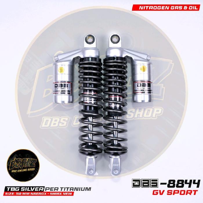 DBS Shock DBS 8844-310mm Aerox 155 SHOCK NEW NMAX tabung DBS GV SPORT asli by MGV Gas & Oli Tinggi