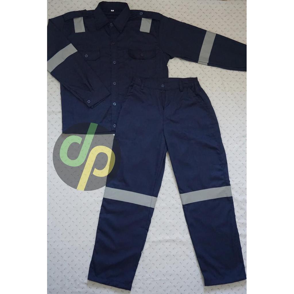 ReadyBajukerja/Coverall/Wearpack Safety-Fullset Atasan&Bawahan Pisah