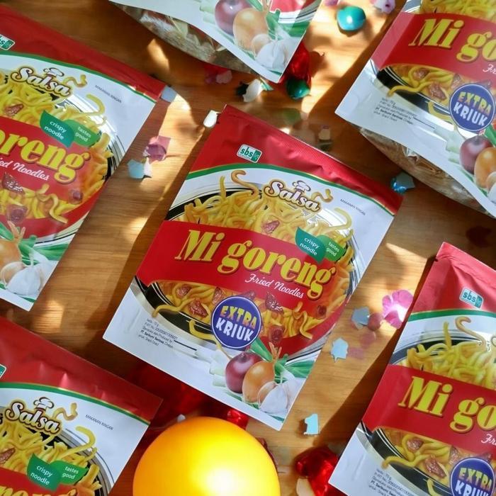 PROMO SPECIAL [AF] Snack Salsa Berhadiah Mi Goreng Kremes Camilan Unik Mantap, Pedas, Gurih