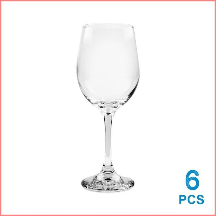 Libbey Delicate Set Gelas Wine 350 Ml 6 Pcs