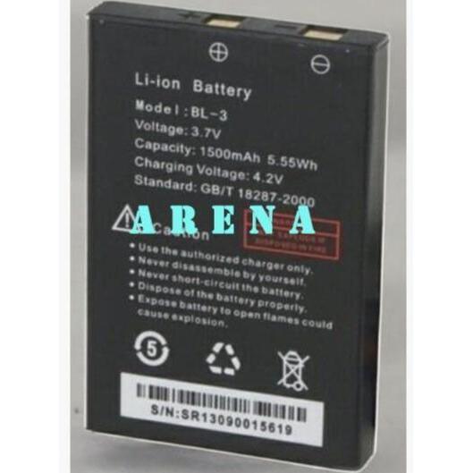 Ada Stok Baterai BL-3 Walkie Talkie HT WLN KD-C2/UV3R/PXTON/Two-Way Radio