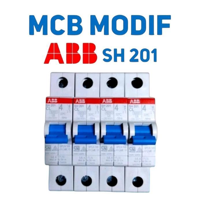MCB abb sh201, modif PLN original
