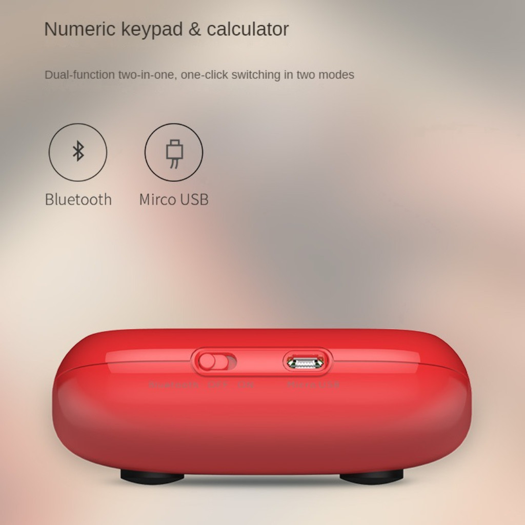 New LOFREE Bluetooth numeric keyboard retro fashion calculator financial office counting machine