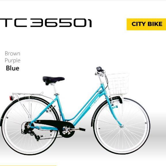 Sepeda Mini Keranjang 26 United TC 3650i - Biru