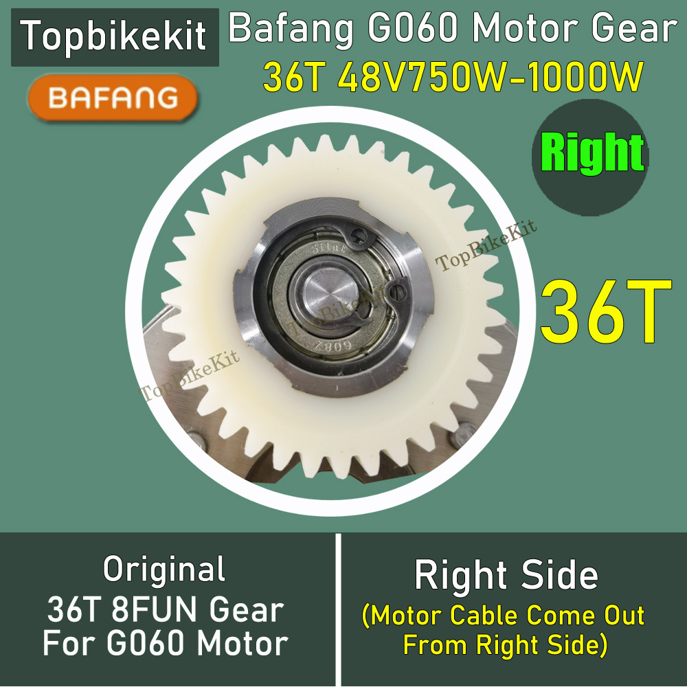 Original BF RM-G060 750D/1000D 48V 750W 1000W Motor Gear Set 36T for Replacement Bafang hub motor