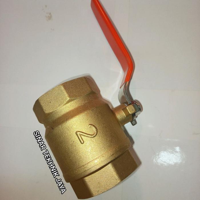 Ball Valve Onda 2" Kuningan Stop Kran Onda 2 Inch