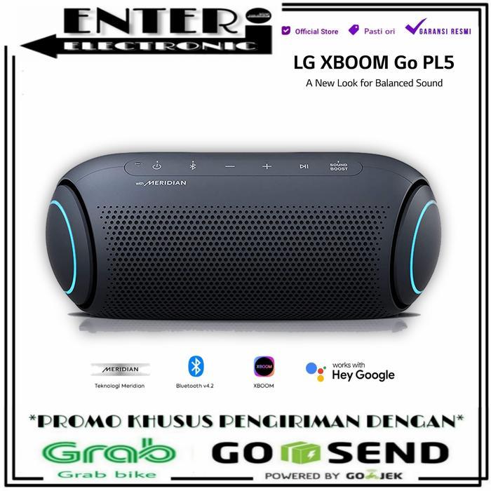 Ready LG XBOOM PL5 - SPEAKER PORTABLE BLUETOOTH LG XBOOM GO WITH MERIDIAN