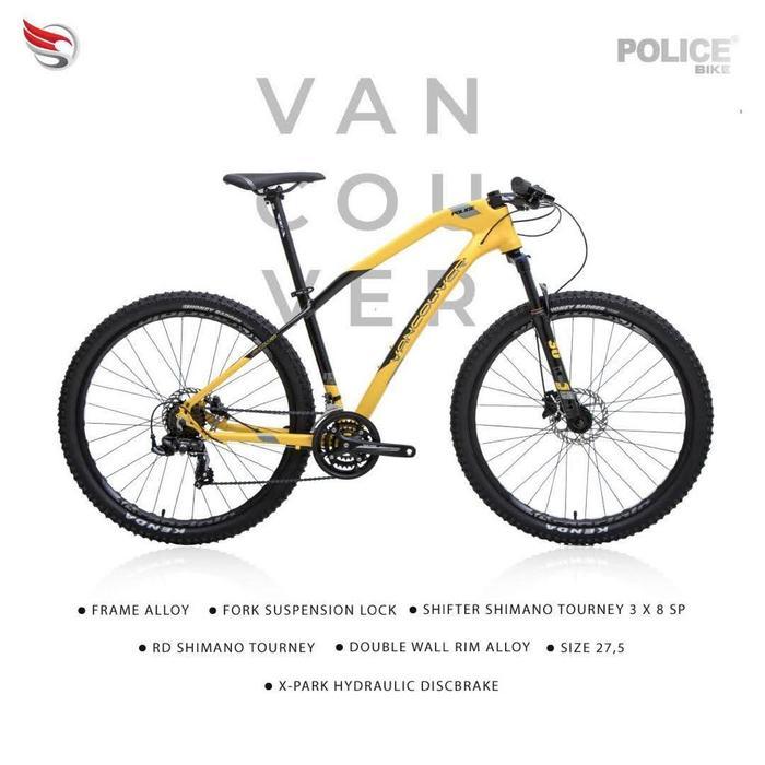 ASLI PROMO Sepeda Gunung MTB 27.5 Inch ELEMENT POLICE VANCOUVER Y8 New 3x8 READY STOCK