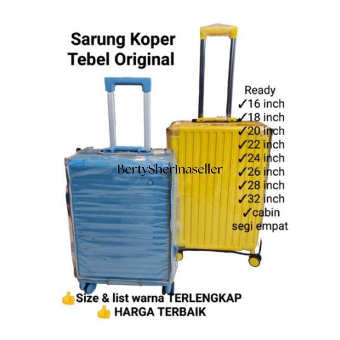 [COD] SARUNG KOPER / PELINDUNG KOPER / COVER KOPER / MIKA TRANSPARAN