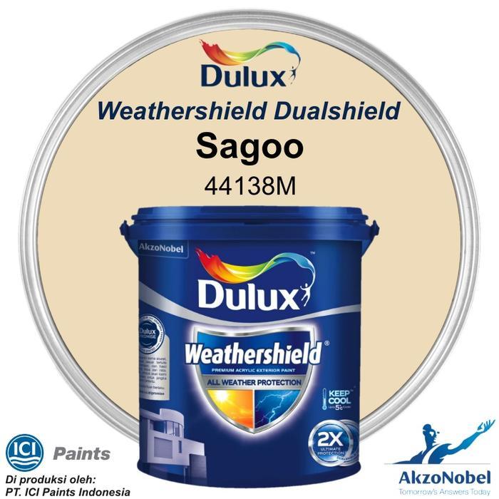Cat Dulux Weathershield 2.5 Lt - Sagoo 44138M #Gratisongkir