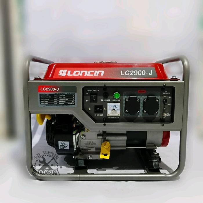 Genset 2000watt Loncin LC 2900J Generator Set Bensin