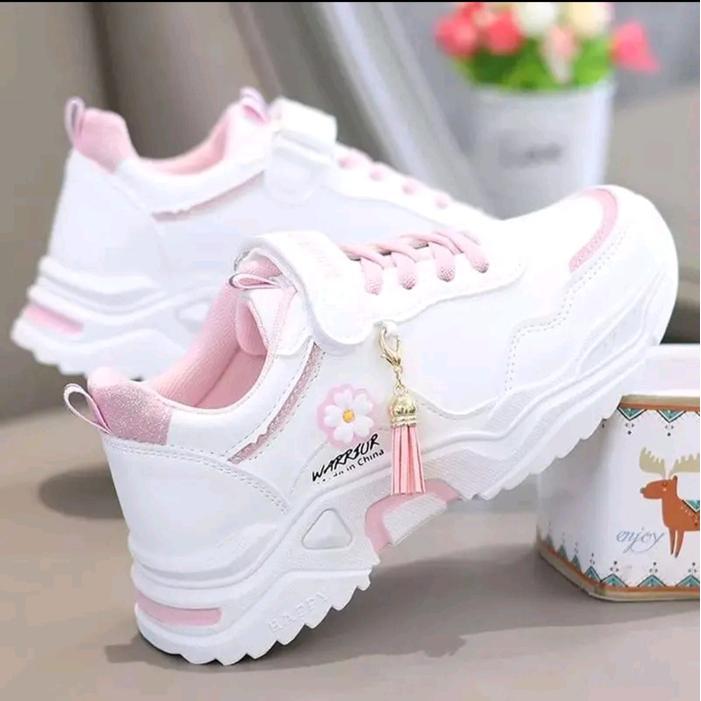 SEPATU WARIOR FLOWER/LONCENG 3-9THN COCOK BUAT ANAK PEREMPUAN KAKA BUNDA