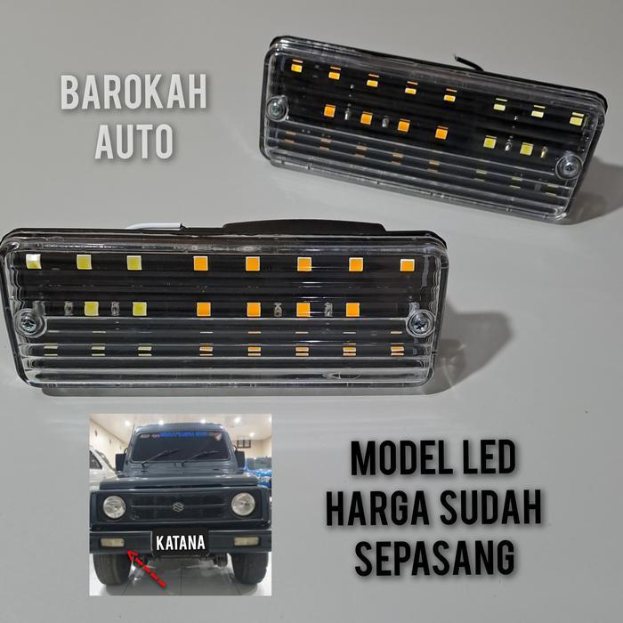 Lampu Sen Bemper Mobil Suzuki Katana Carry Model Led