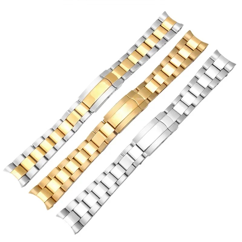 904L Stainless Steel Watch Band For Rolex Oyster Perpetual Datejust DAYTONA SUBMARINER Luxury Men