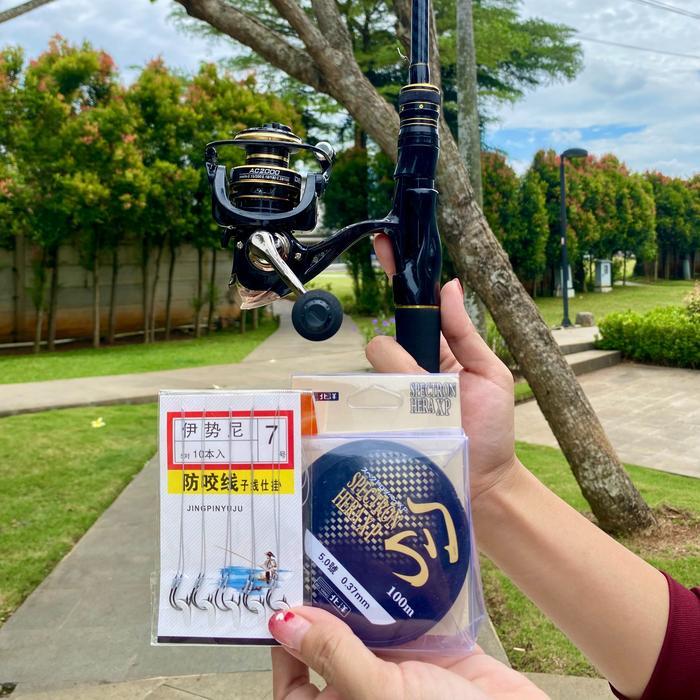 Maguro - Joran Pancing Set 1.65M 1.8M Carbon Fiber Spinning Fishing