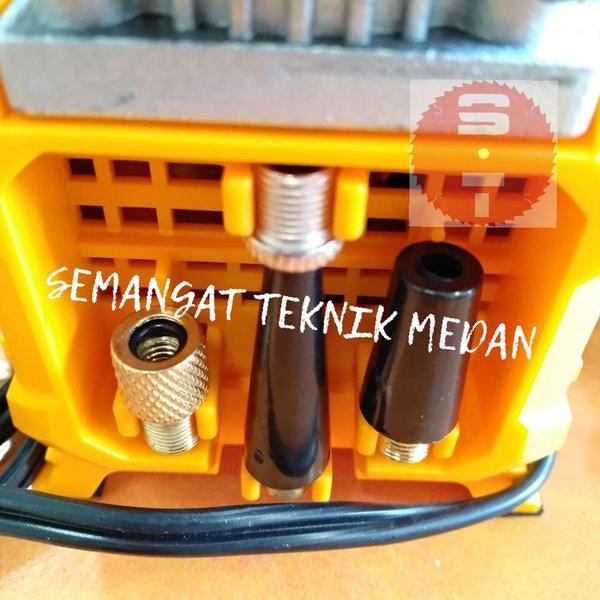 MINI KOMPRESSOR POMPA BAN MOTOR MOBIL COMPRESSOR DARURAT INGCO 140 PSI
