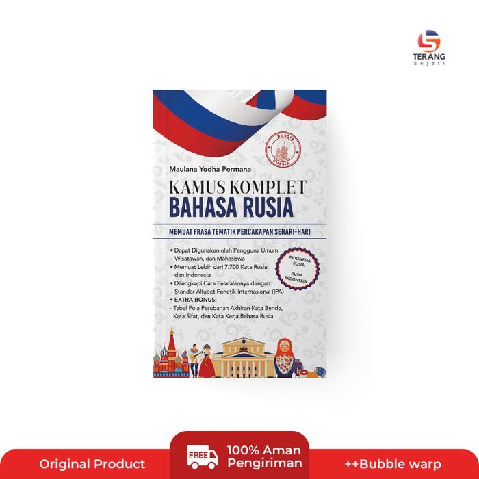 ` Terang Sejati - Buku Kamus Komplet Bahasa Rusia - Buku Belajar Bahasa Rusia