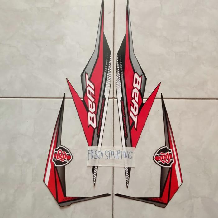 striping beat 2019 hitam