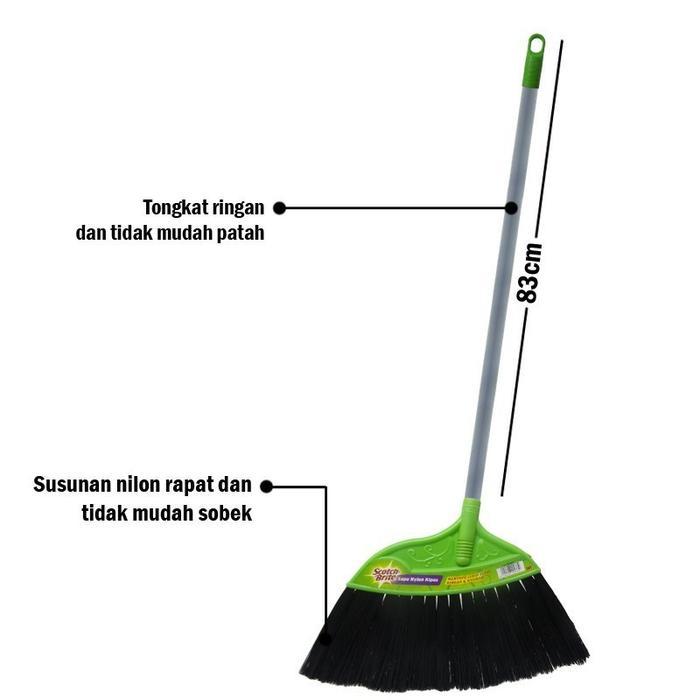 Scotch Brite Sapu Nylon Kipas Set ID-471 / Sapu Nilon Kipas