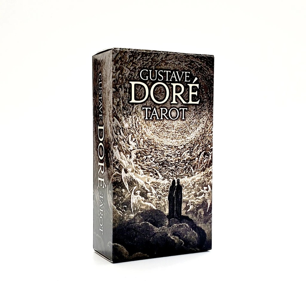78pcs Gustave Dore Tarot Card Family Party Entertainment Board Games Witch Divination Game Oracle
