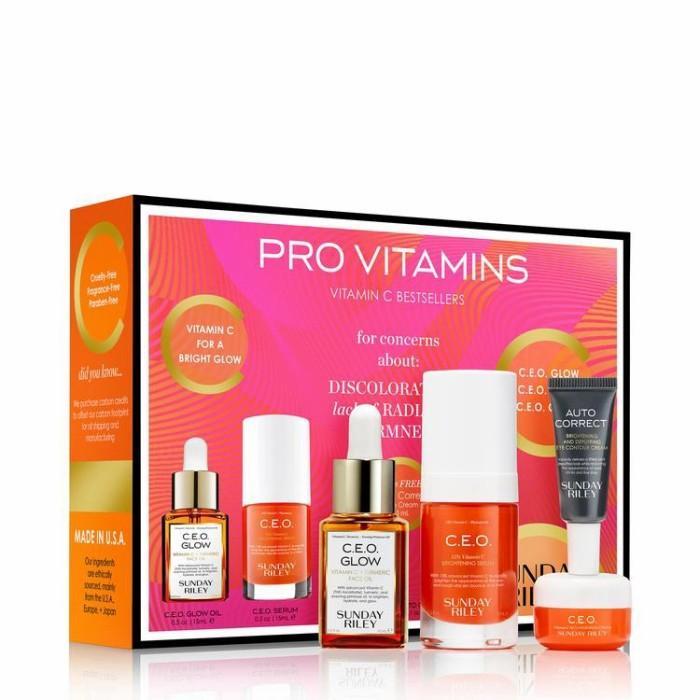 Sunday Riley PRO VITAMINS VITAMIN C BESTSELLERS KIT