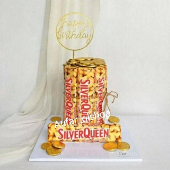 Snack Tower Ulang Tahun Coklat Silverqueen Tbk