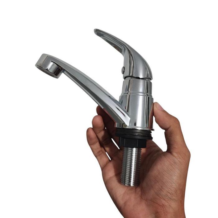 NEW Kran Wastafel Chrome W15 Soligen - Keran Air di Westafe / Kran Wastafel
