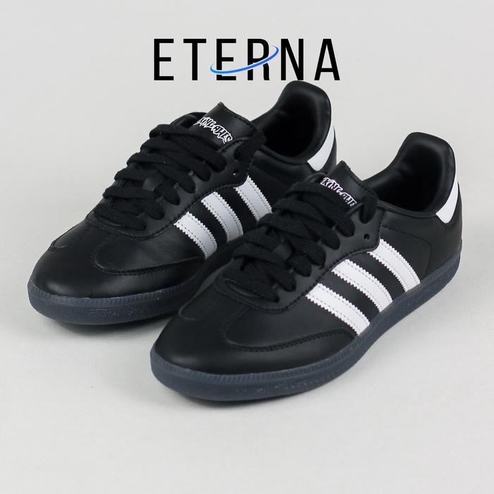 BEST Eterna. - Sepatu Samba OG Fucking Awesome FA Black Sneakers Casual Authentic PROMO BIG SALE