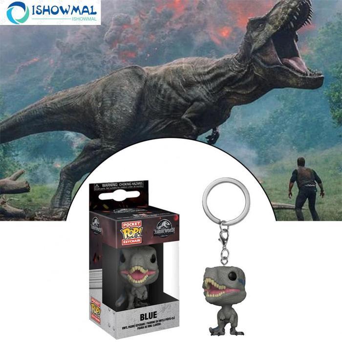 HOT SALE FUNKO POP GANTUNGAN KUNCI ACTION FIGURE VELOCIRAPTOR JURASSIC WORLD TERMURAH