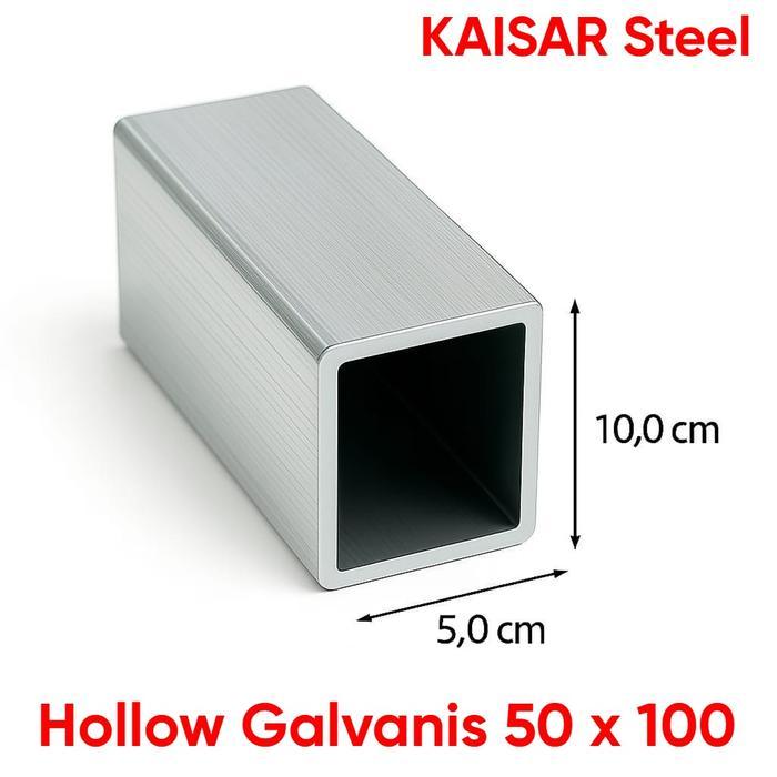 HOLLOW GALVANIS 50 X 100 KAISAR