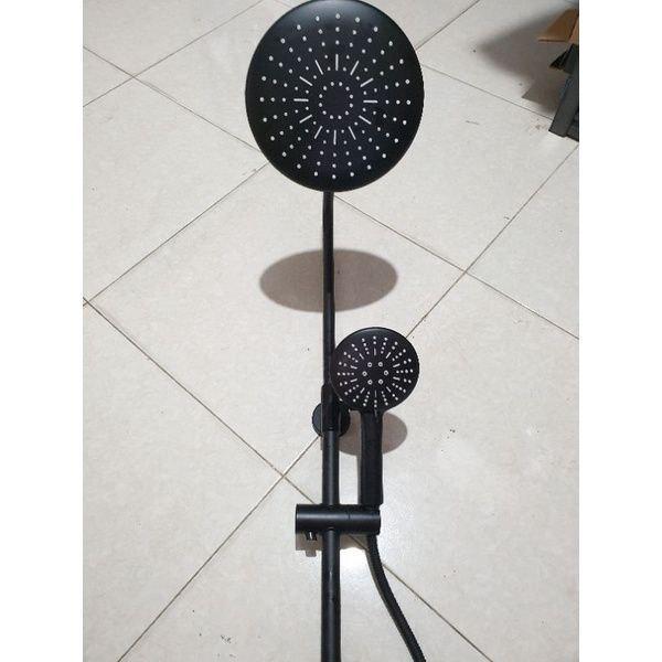 PALOMA - Shower Tiang Set Coulomn Minimalis Black / Hitam PROMO TERMURAH