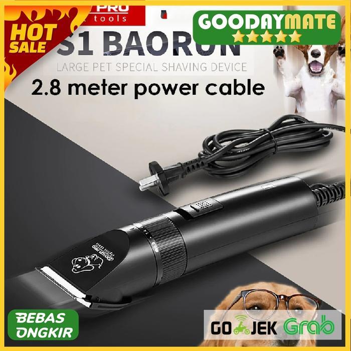 ALAT CUKUR ELEKTRIK BULU BINATANG PET DOG CLIPPER - BAORUN PRO S1