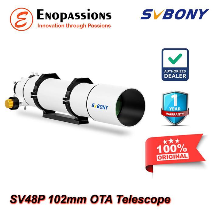 Svbony SV48P OTA Refractor Telescope 102mm F6.5 Teleskop Astronomi