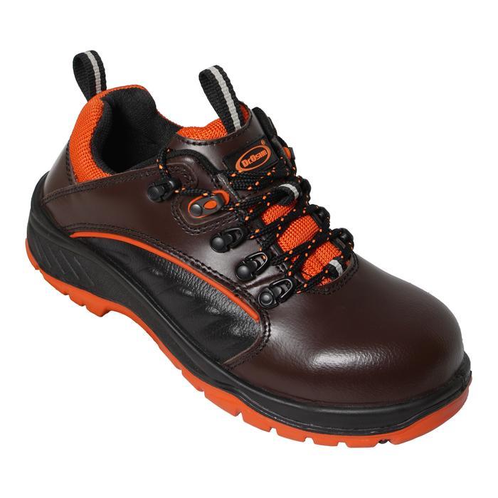 ` Dr OSHA Paradise 9171 S2 Steel Waterproof Safety Shoes - Brown