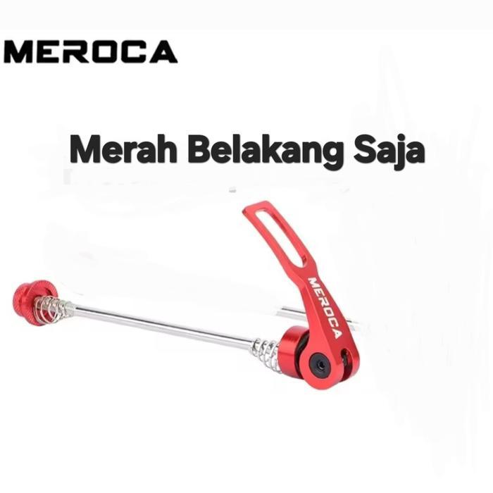 Meroca Qr Quick Release Sepeda Hub Freehub As Skewer Free Hub Sepeda