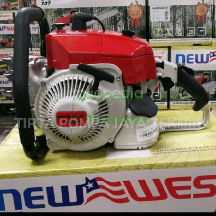mesin chainsaw new west NW 707 original 36"