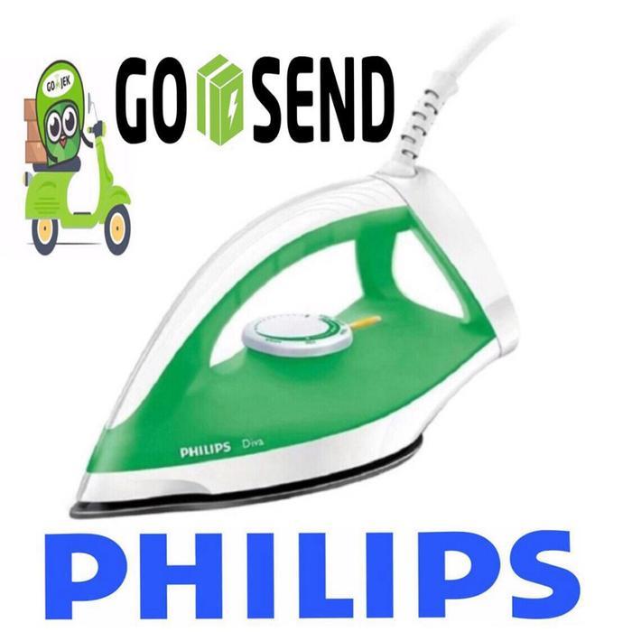 Setrika Kering Philips GC-112 Diva, Warna Ungu, 350 Watt