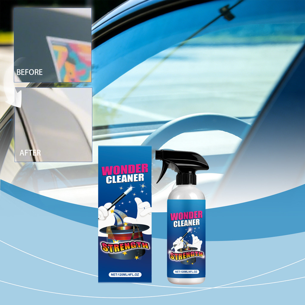 All Purpose Adhesive Glue Remover Sticky Residue Remover Spray Car Glass Label Cleaner Spray Quick