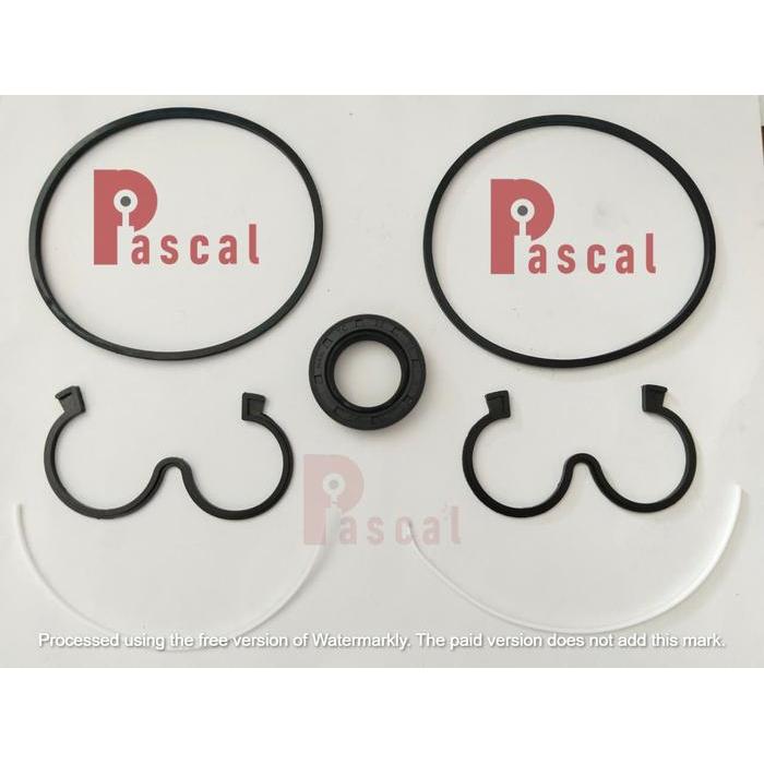 Sealkit / Set Seal Pump Sgp 2A (O-Ring Hitam,Oil Seal Tc,Snap Ring Seal,Backup Ring Putih)