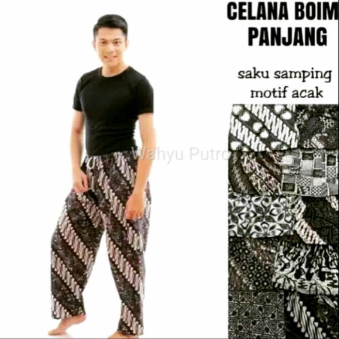 Celana Panjang Batik Jumbo Boim Oleh Oleh Jogja Solo Pekalongan Terlaris