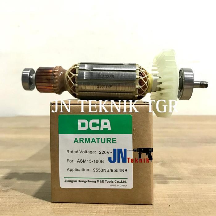ARMATURE DCA ASM15-100B ANGKER GERINDA DCA ASM15 100B ASM 15-100B