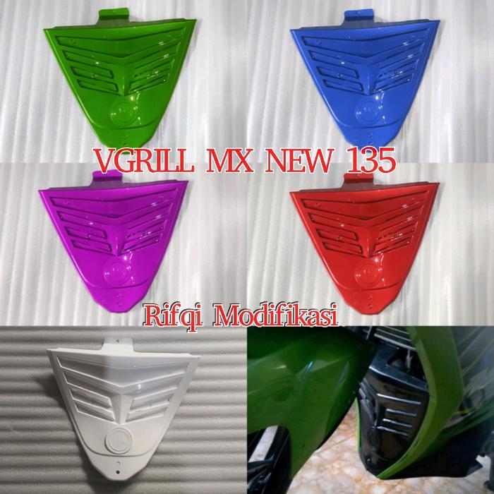 COVER MESIN DEPAN /VGRILL MX NEW 135 ORIGINAL
