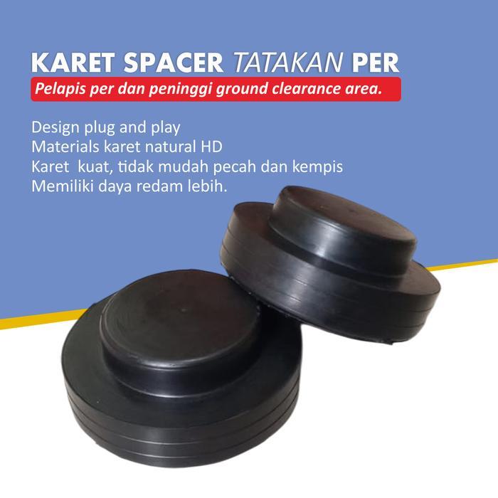 Karet Spacer Per Belakang Agya Ayla Set 2Pcs
