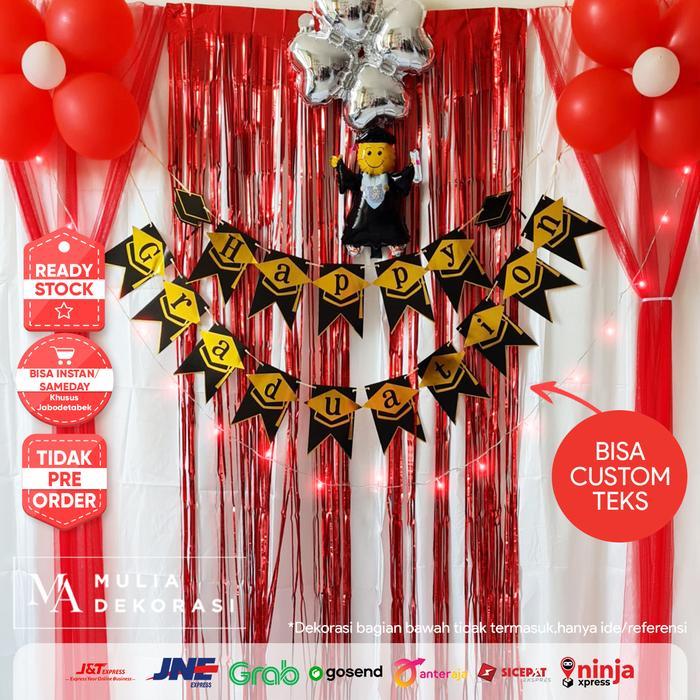 Dekorasi Backdrop Wisuda Kelulusan Paud Tk Sd Smp Smu Background Backdrop Diy Paket Graduation