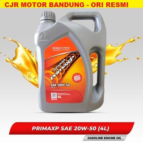 OLI PERTAMINA Mesran Prima XP 20 50 4L oli mesin mobil ORI ASLI RESMI