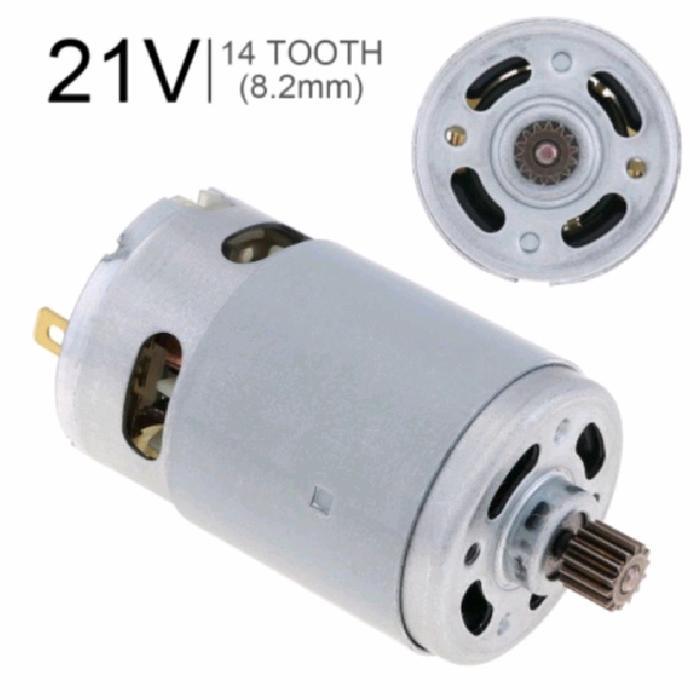 Motor dc dinamo rs550 18v 21v gigi 11 14 15