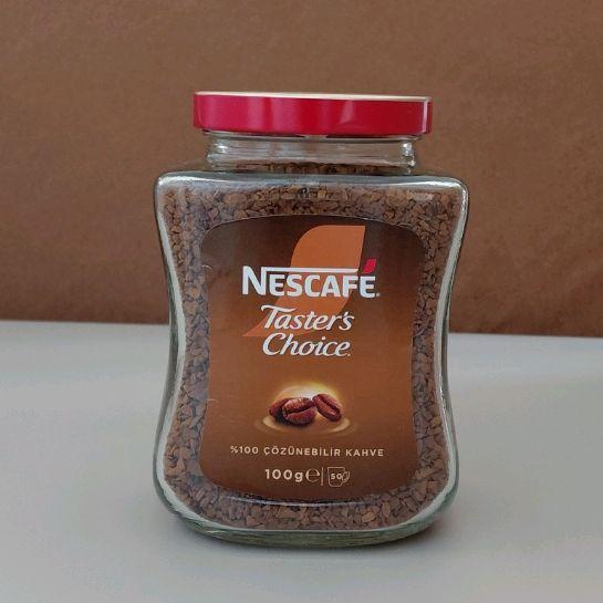 (PROMO) NESCAFE TASTER'S CHOICE 100 % PURE COFFEE IMPORT USA 105 CUP - 7 OZ / 198 GRAM BUBUK